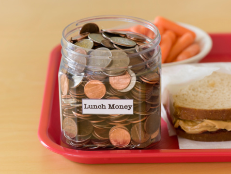 Image result for kids paying for lunch