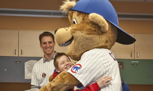 There were lots of hugs for Clark that day.