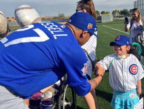 Chicago Cubs welcome patients to Spring Training