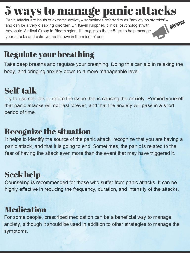 5 ways to manage panic attacks | health enews